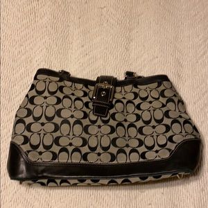 Coach large handbag.